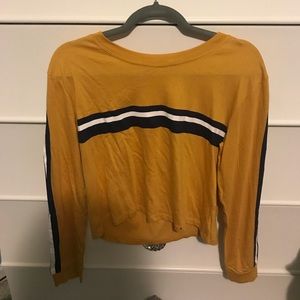 Mustard Yellow Long Sleeve Top